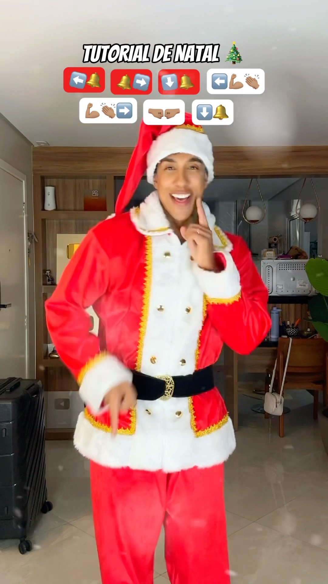 Tutorial NATAL.???#tutorial #merrychristmas #dancer #natal #short #shorts #apollosant